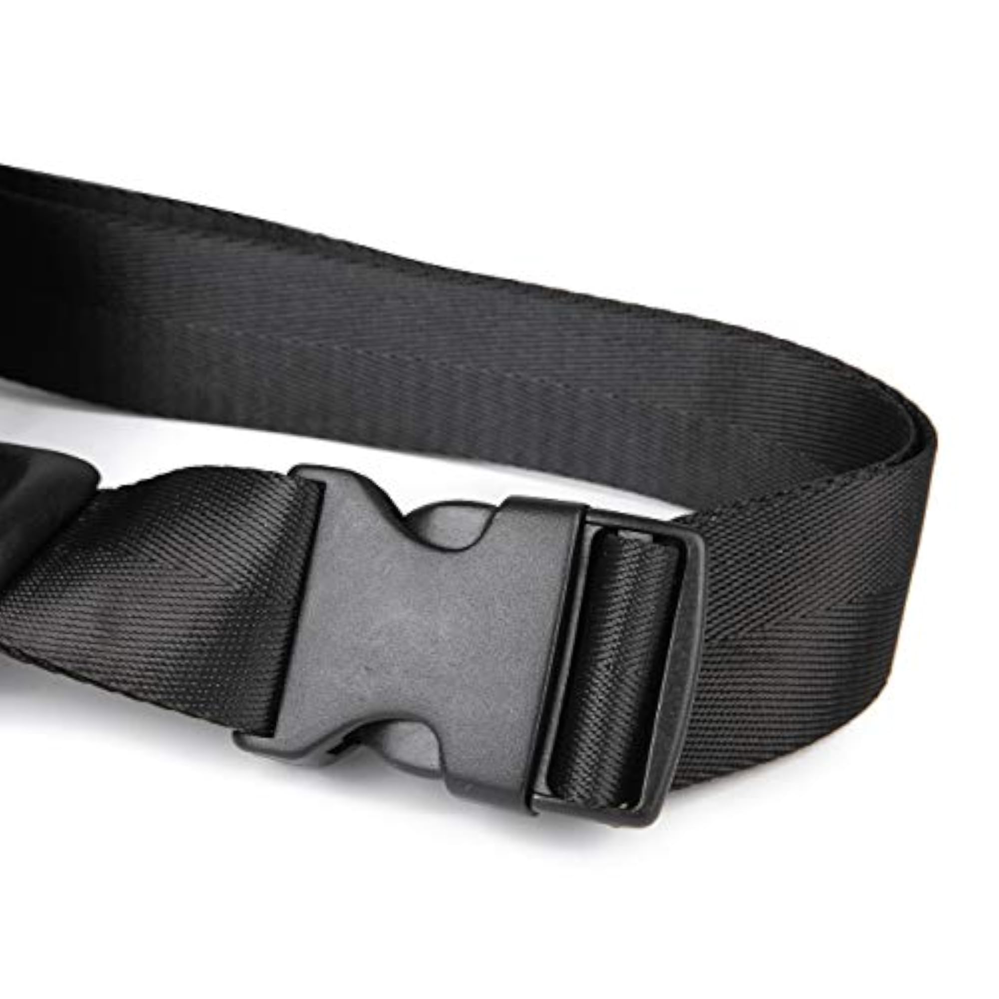 Classic Style Leather Fanny Pack/Waist Bag, Black
